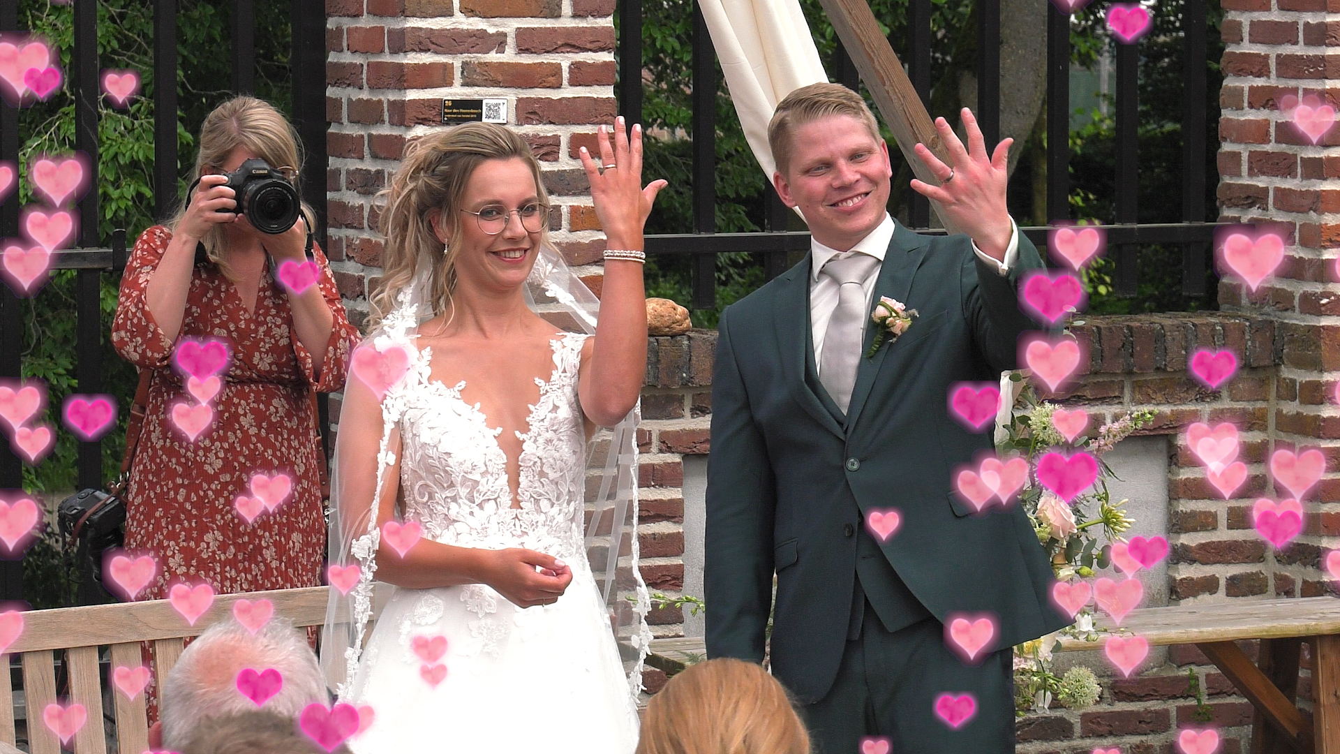 Videoclip huwelijk Nicole en Robin