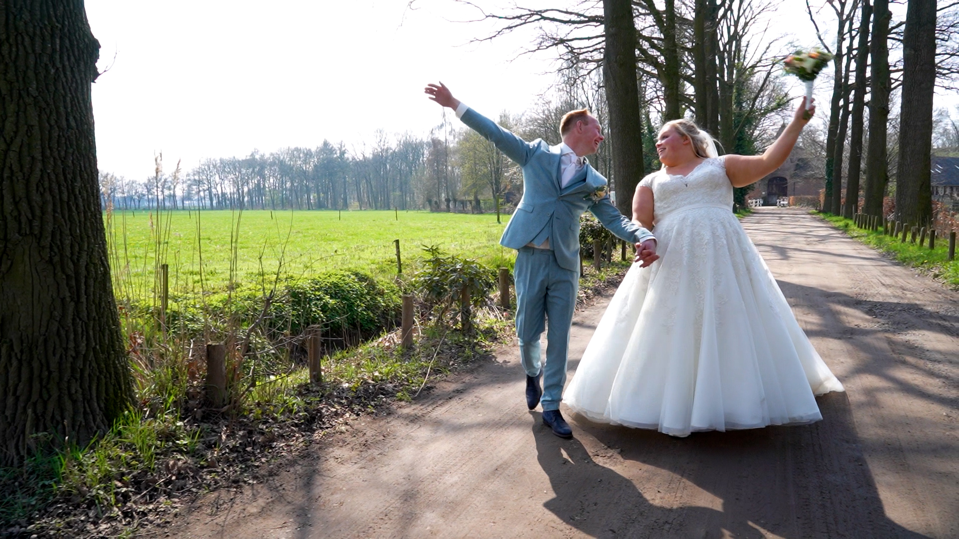 Huwelijk van Marissa en Frans