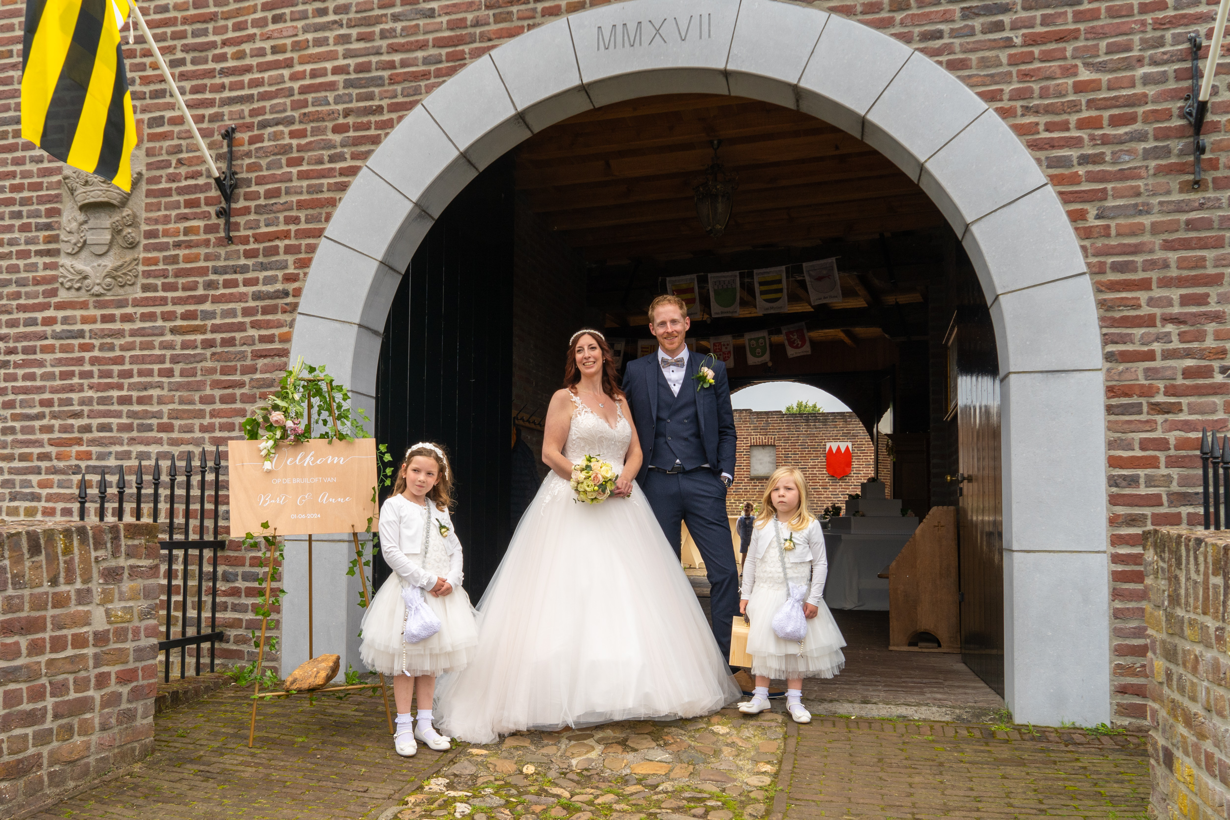 Huwelijk van Anne en Bart